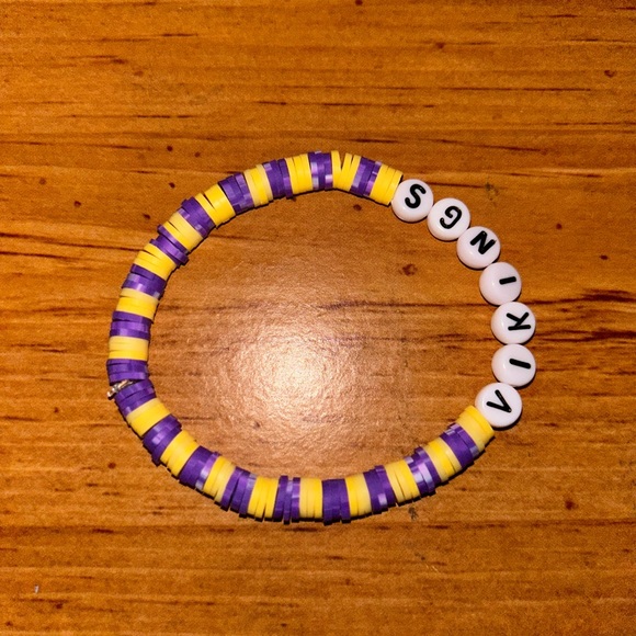 Minnesota Vikings Heishi Bracelet - Picture 4 of 4